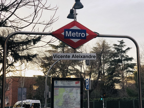 Metro Vicente Aleixandre 🚇