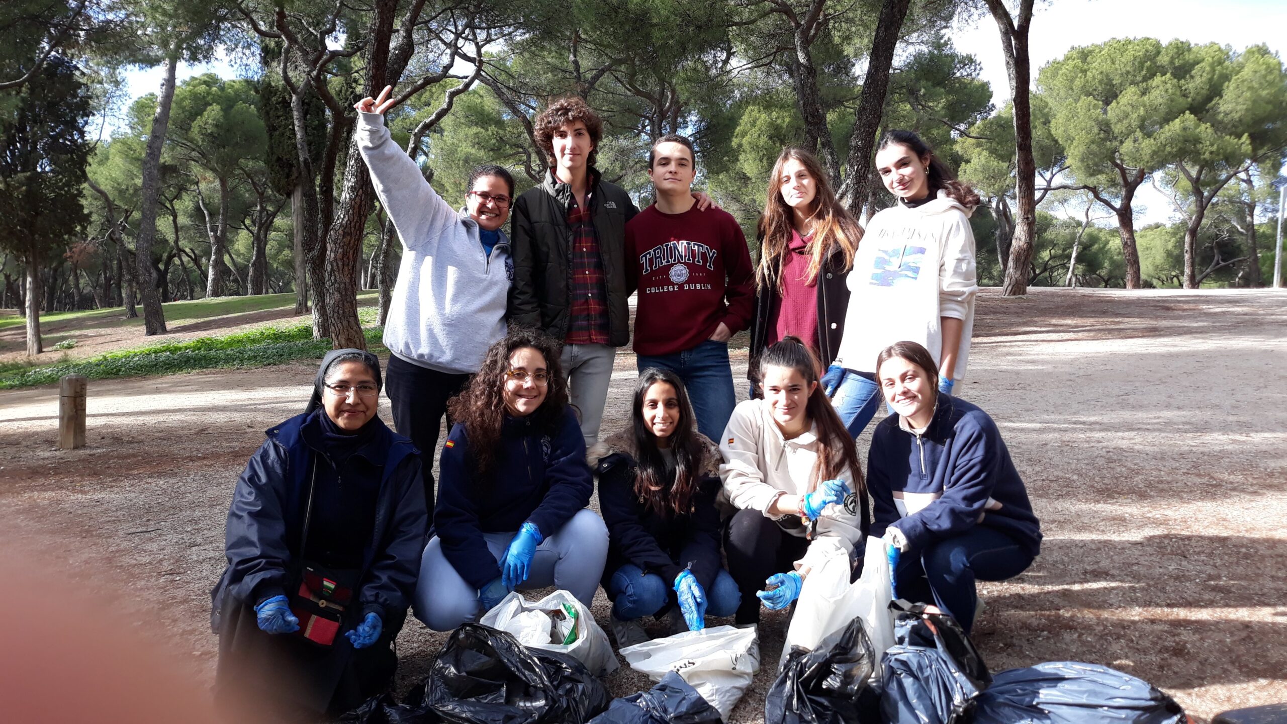 Aula de Derechos Humanos sobre el Cambio climático compartido entre el CMU Mara y el CMU Alcalá - Madrid - COP25 - El cambio está en manos de todos - Colegio Mayor en Madrid